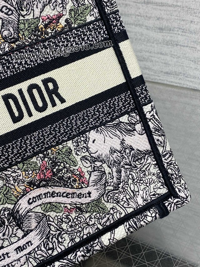 Dior专柜秋冬系列新款托特包迪奥高仿原单Tote包Around the world小号手提购物袋 djfk1699
